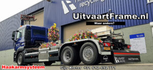 Kistdrager voor container auto te huur bij UitvaartFrame.nl