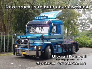 Rouwtruck te huur bij UitvaartFrame.nl